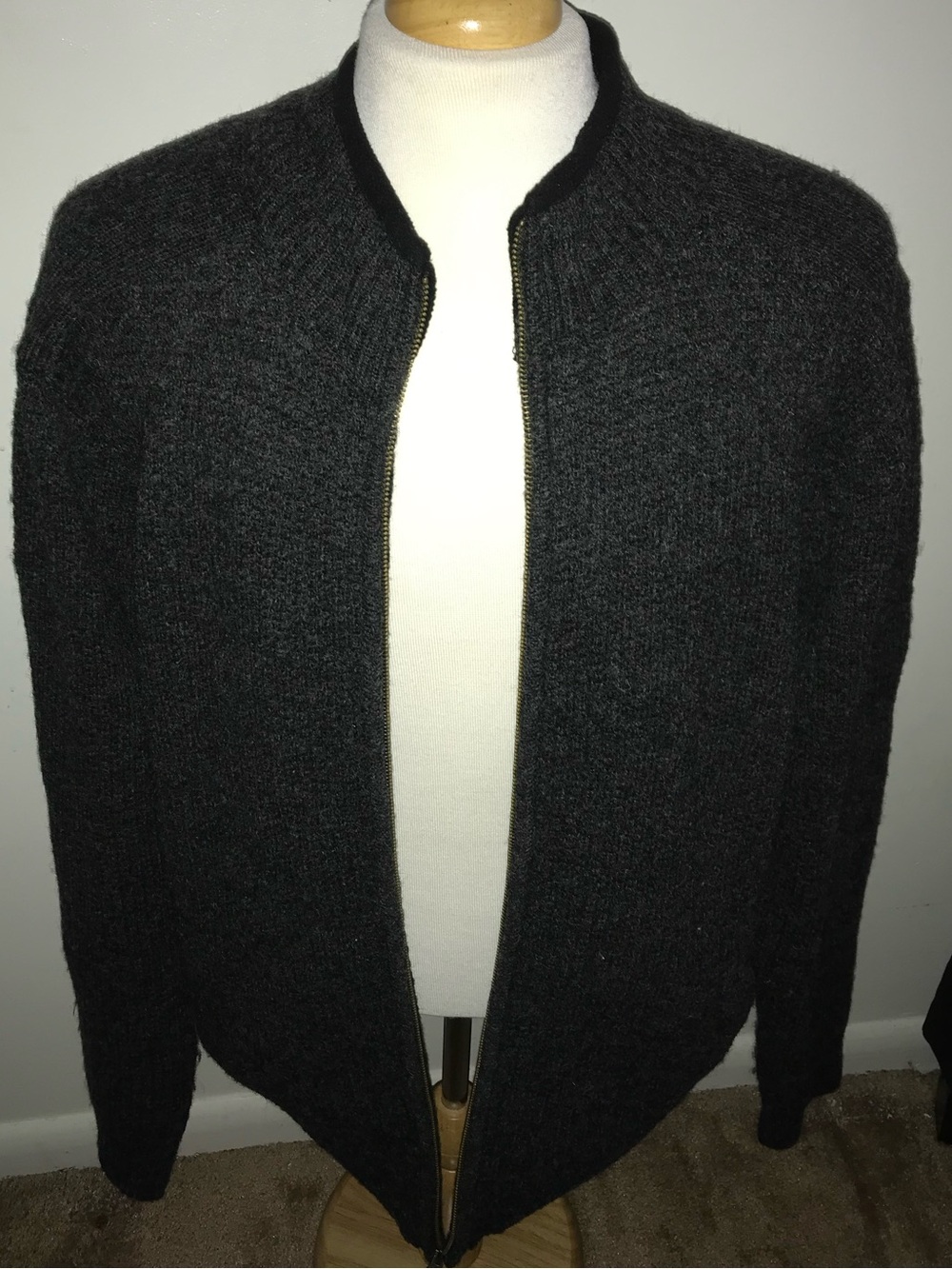 Men’s Pendleton Washable Laine Wool 2 Pocket Zip Up Jacket Size XL NEW W/ TAGS